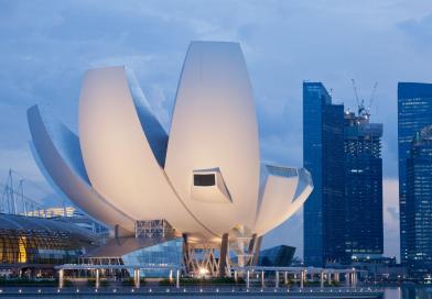 The ArtScience Museum in Singapore